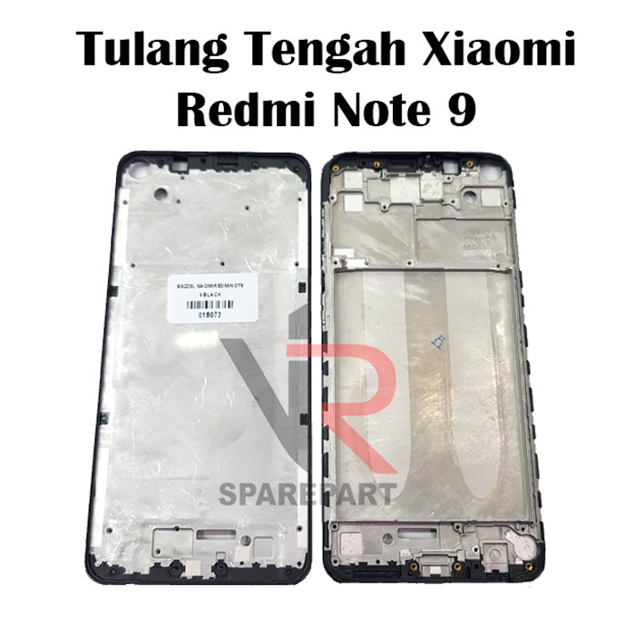 TULANG TENGAH XIAOMI REDMI NOTE 9 / BEZZEL / MIDDLE FRAME