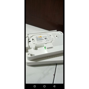 ZTE F609 V3 (port hijau) normal dan mulus