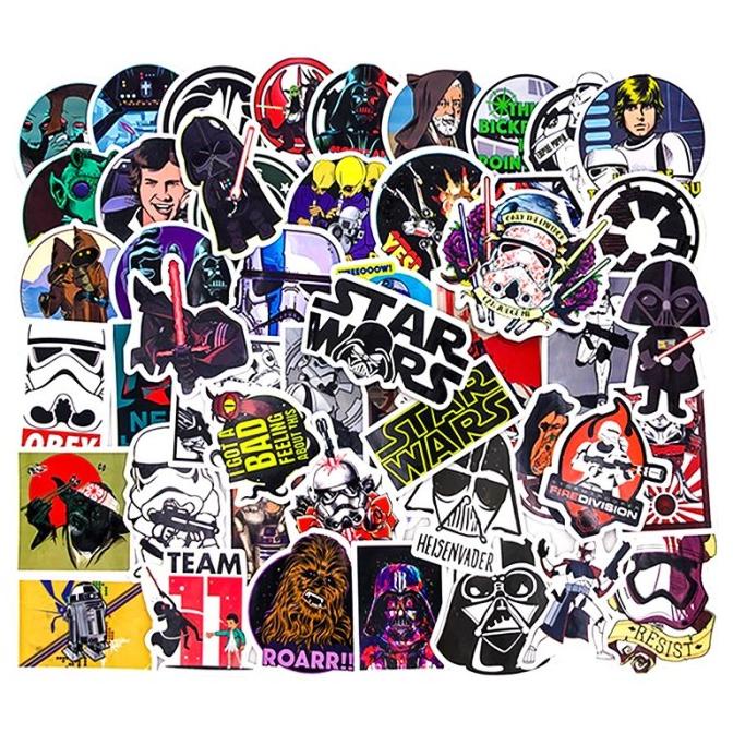 

Star Wars Sticker Pack (50pcs) HARGA DISKON