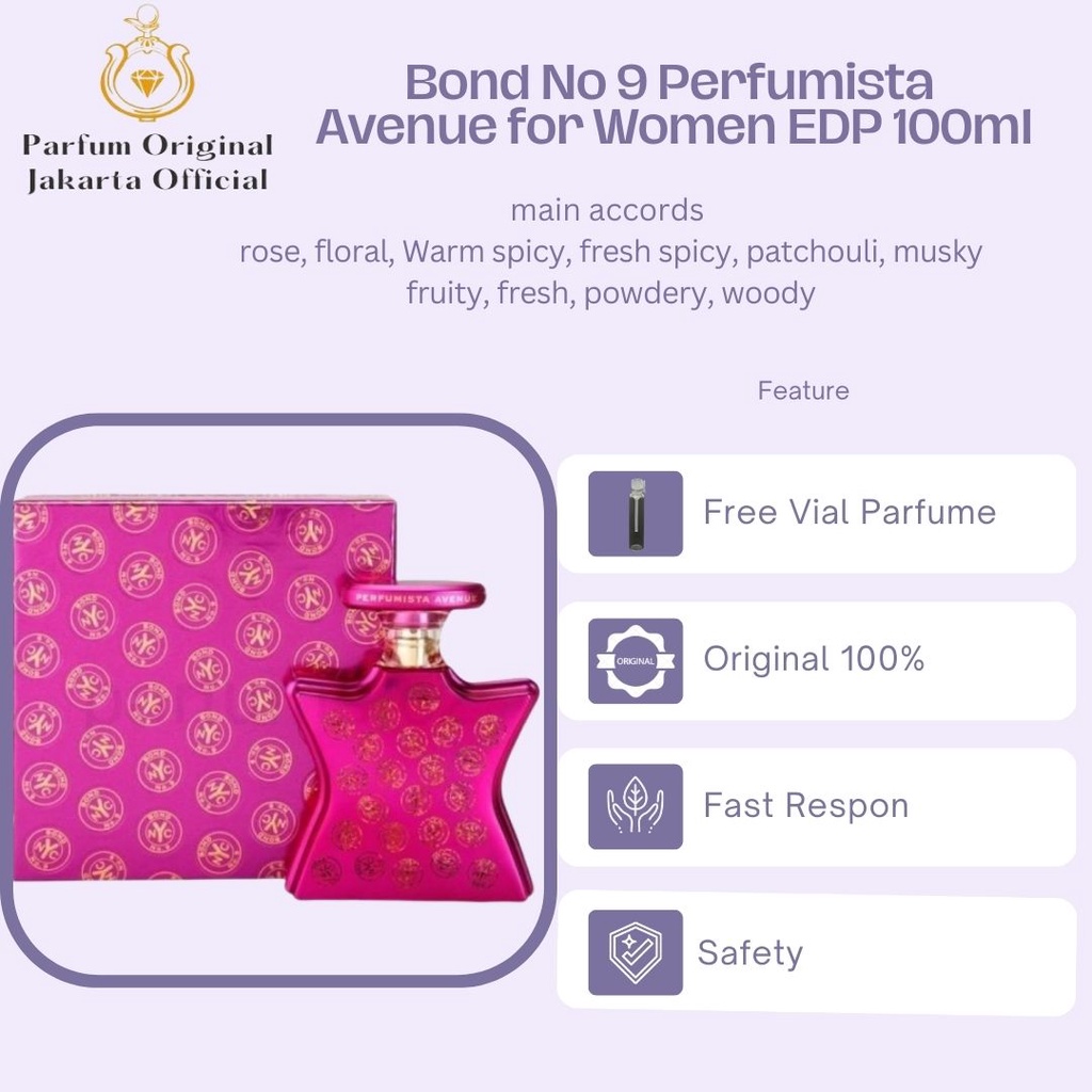 Parfum Parfume Perfume Asli Perawatan Kecantikan Original Import Branded Wanita Perempuan Cewek Bond