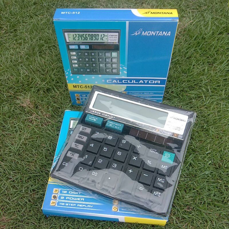 

Kalkulator CT512 12 Digit/Tenaga Surya/512 Kalkulator Murah/Alat/Menghitung