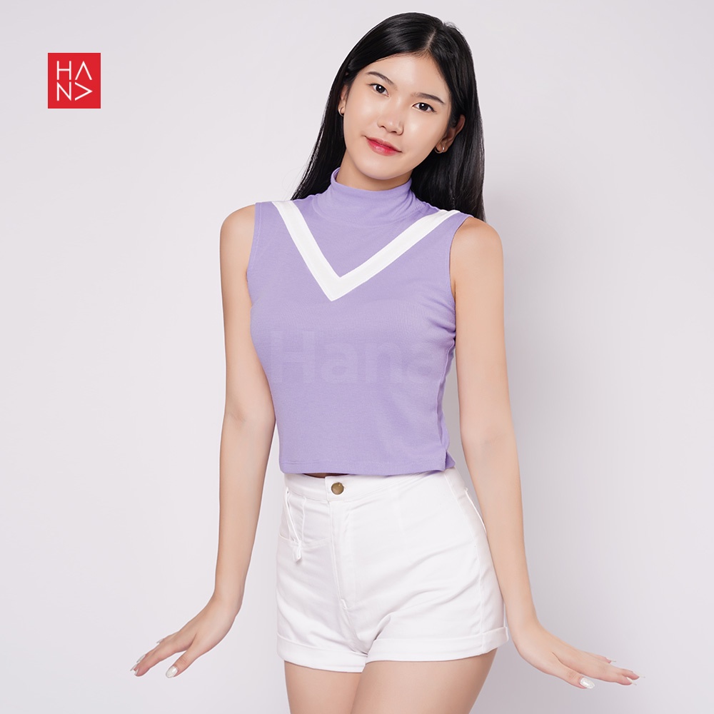 Hana Fashion - Miyazaki Halter Neck Sleeveless Top - TS458