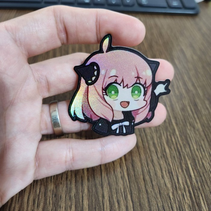 

Sticker Hologram Anime - PSH1351 - Spy x Family - Anya