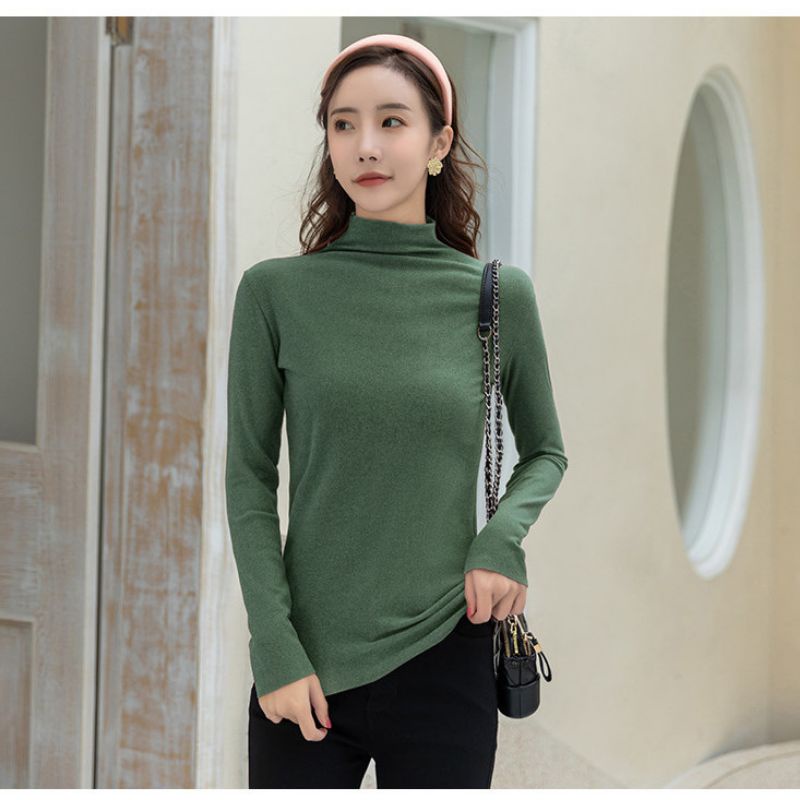 SWEATER SUEDE TURTLENECK THERMAL TEBAL