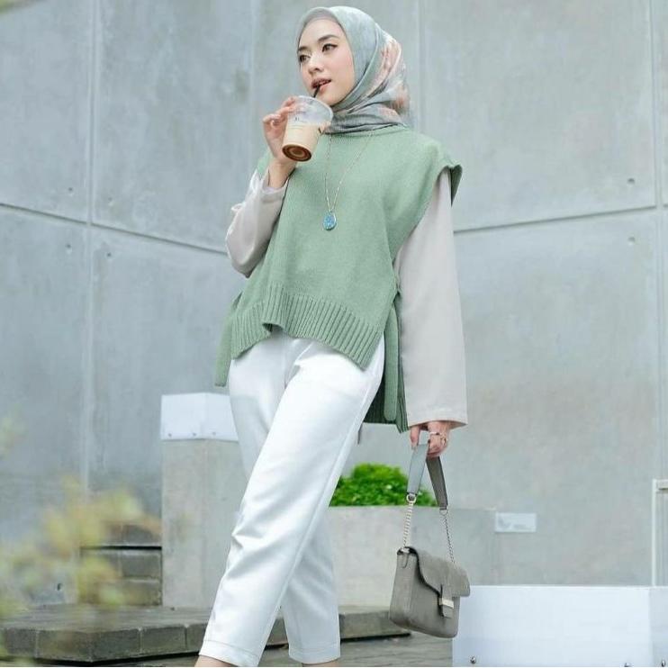 [AGT.01Ja23ғ] [COD] Vest Rompi Rajut Tali Outer tebal mkm premium
