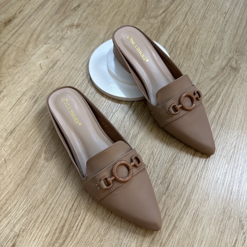 Onlashoes - Sendal Wanita Mules PB20