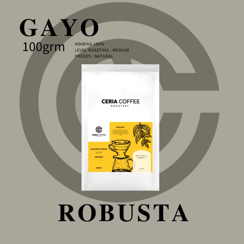 

ROBUSTA ACEH GAYO NATURAL KOPI/BUBUK