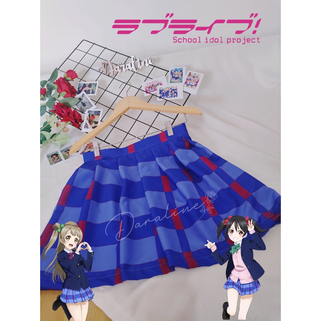 Love Live Skirt / Rok Cosplay Love Live! School Idol Project