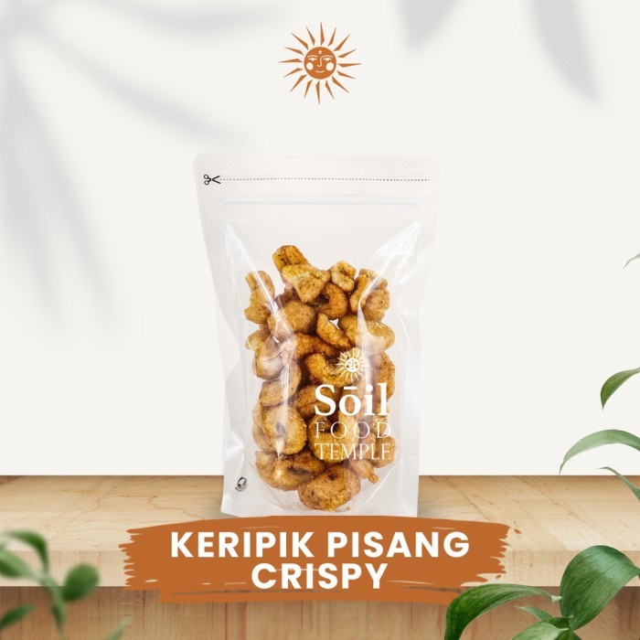 

Keripik Buah Pisang Crispi Banana Chips Crunchy Isi 1000 Gram By Soil Food Temple