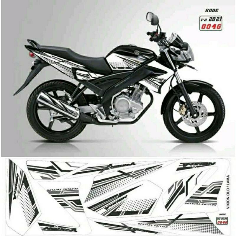striping Vixion 2008 stiker Vixion old sticker vixion lama 2012