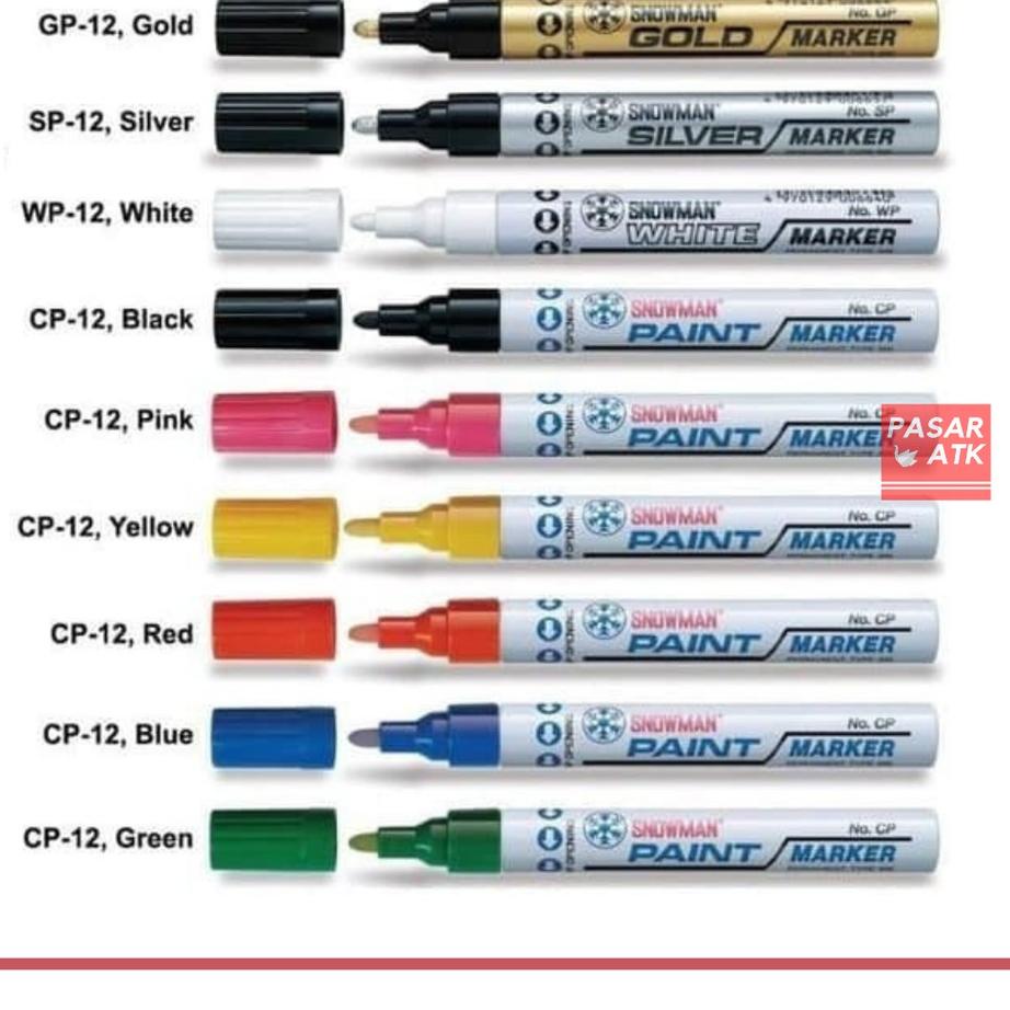 

DNL818 Spidol SNOWMAN paint marker (pcs) **