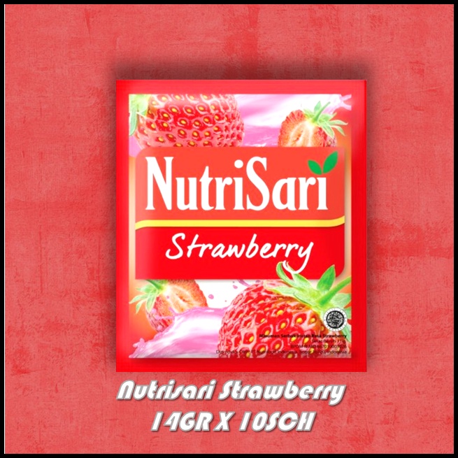 

Nutrisari Strawberry 14GR X 10SCH