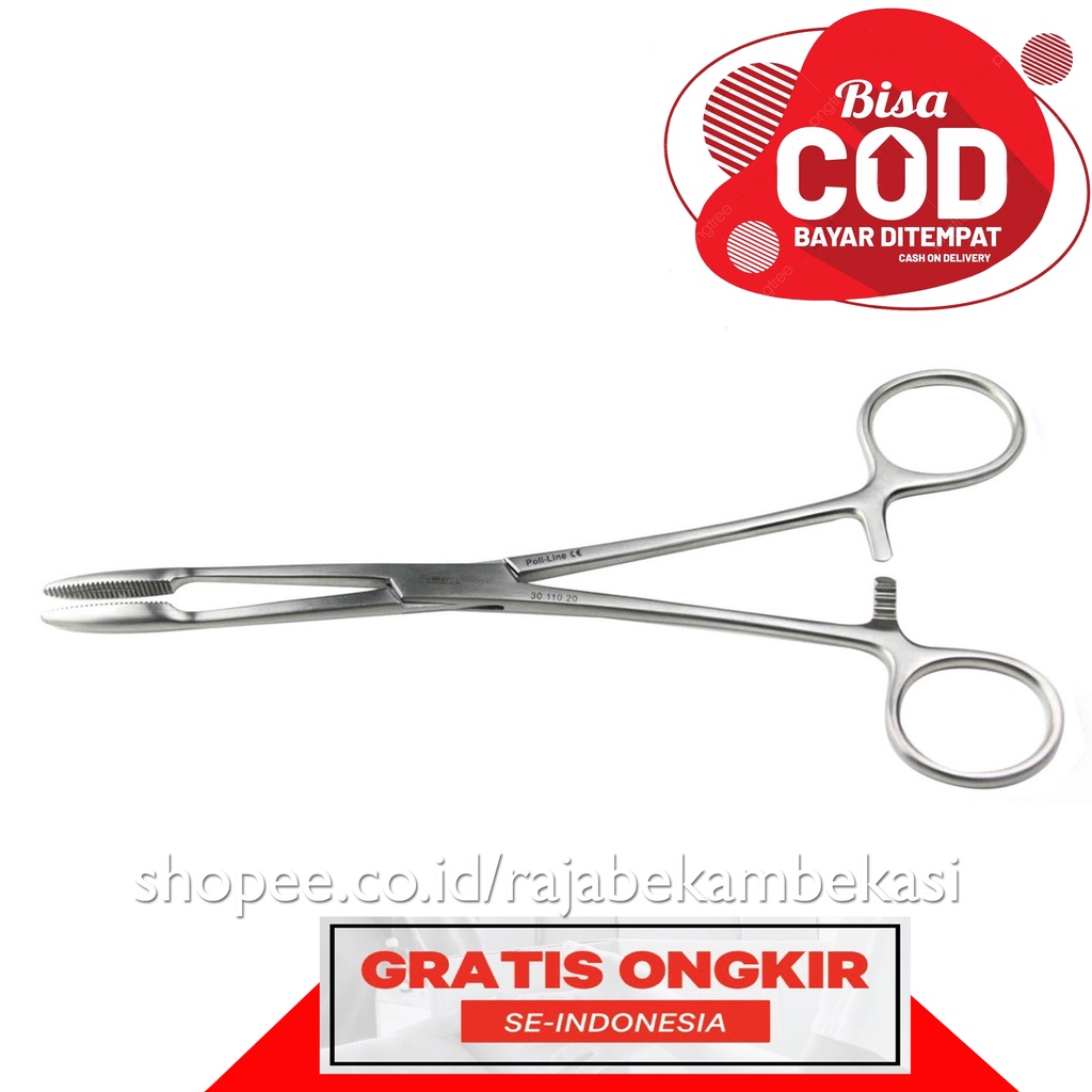 Gunting Medis Korentang Panjang 25 CM / Gunting Penjepit Kasa Perban