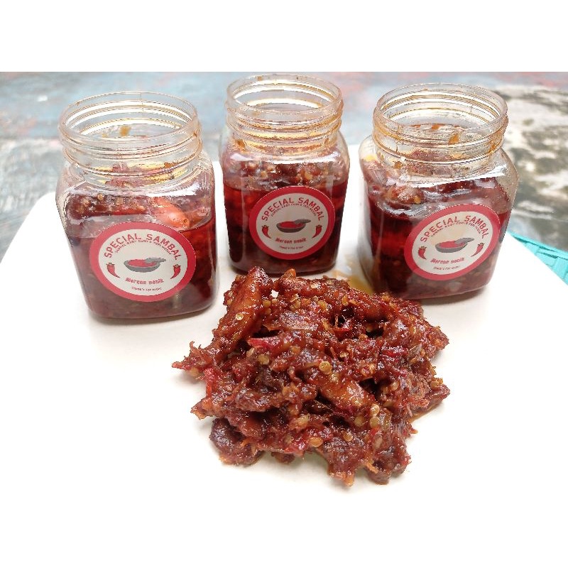 

sambal bajak baby cumi