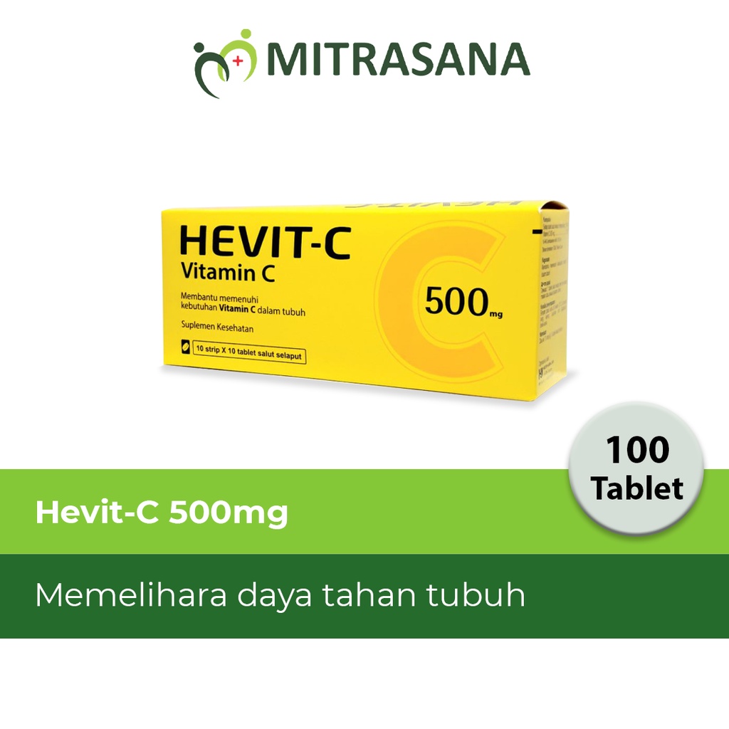 Hevit - C Vitamin C 500 Mg - Memenuhi Kebutuhan Vitamin C