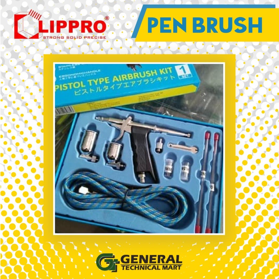PENBRUSH AIRBRUSH Kit Set LIPPRO , pistol air brush pen air brush