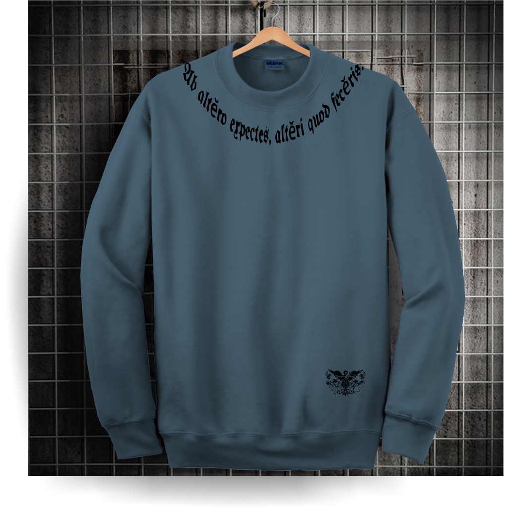 Sweater Crewneck pria terbaru GOD AMORE / crewneck kekinian kwalitas distro