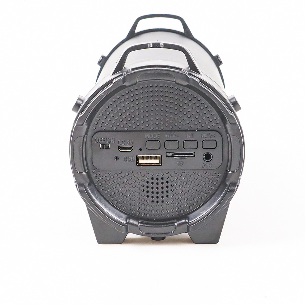 Smalody Outdoor Portable Bluetooth Speaker Boombox with Strap - SL-10 - Black