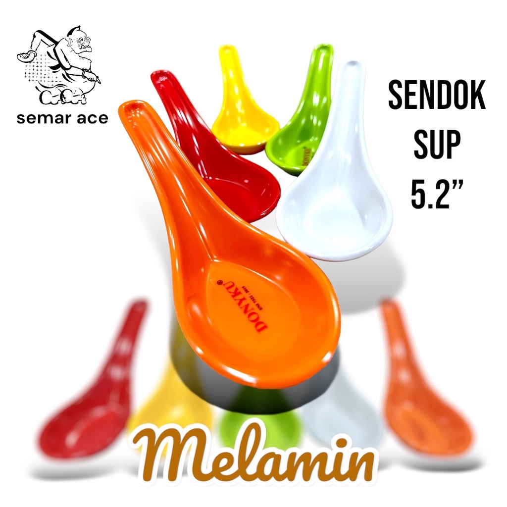 SENDOK SUP MELAMIN 5,2&quot;