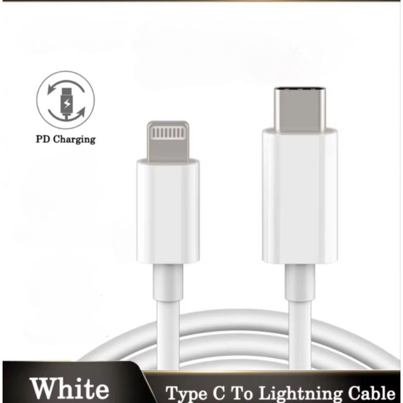 KABEL CHARGER USB C TO LIGHTNINGG FOR IP 11 / 12 / 13