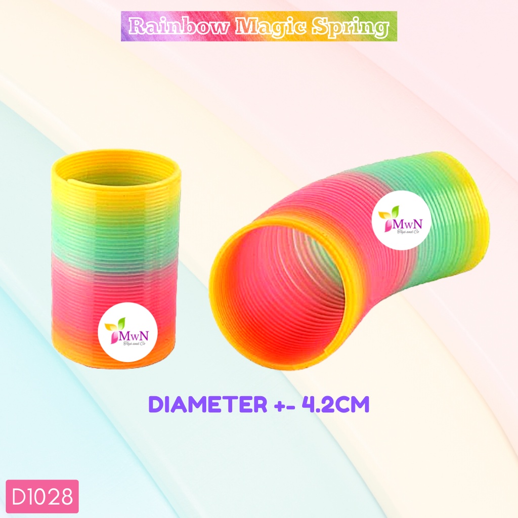 MWN.TOYS Rainbow Magic Spring Diameter 4.2cm D1028