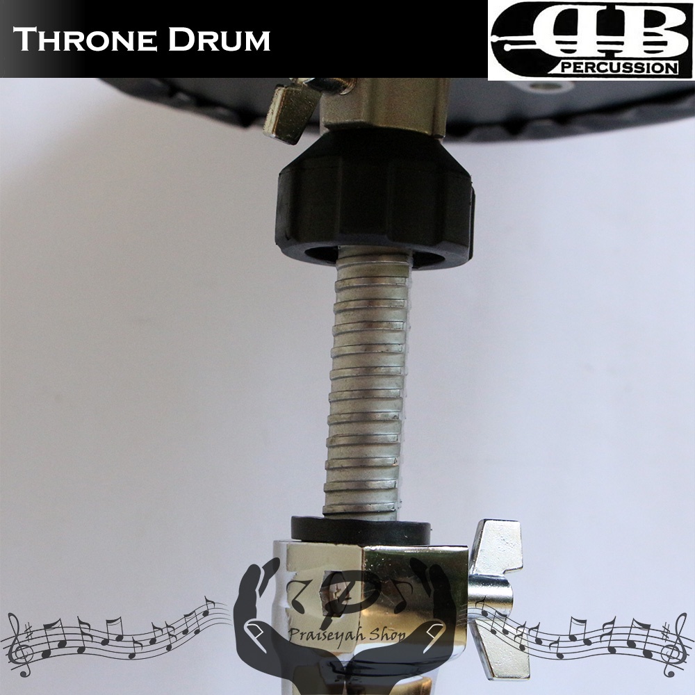 DB Percussion Bangku Drum Kursi Throne Profesional With Back Rest