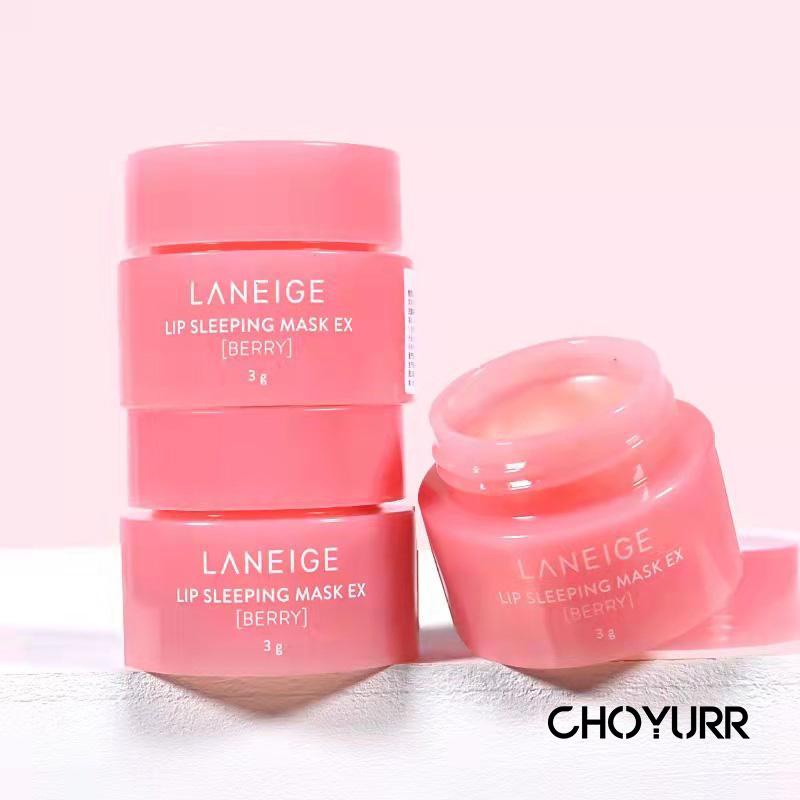 【COD】Lip Balm Korea 3g Lip Sleeping Mask Mini Size Pelembab Bibir Lip Balm Moisturizing Beauty Makeup Original-CH