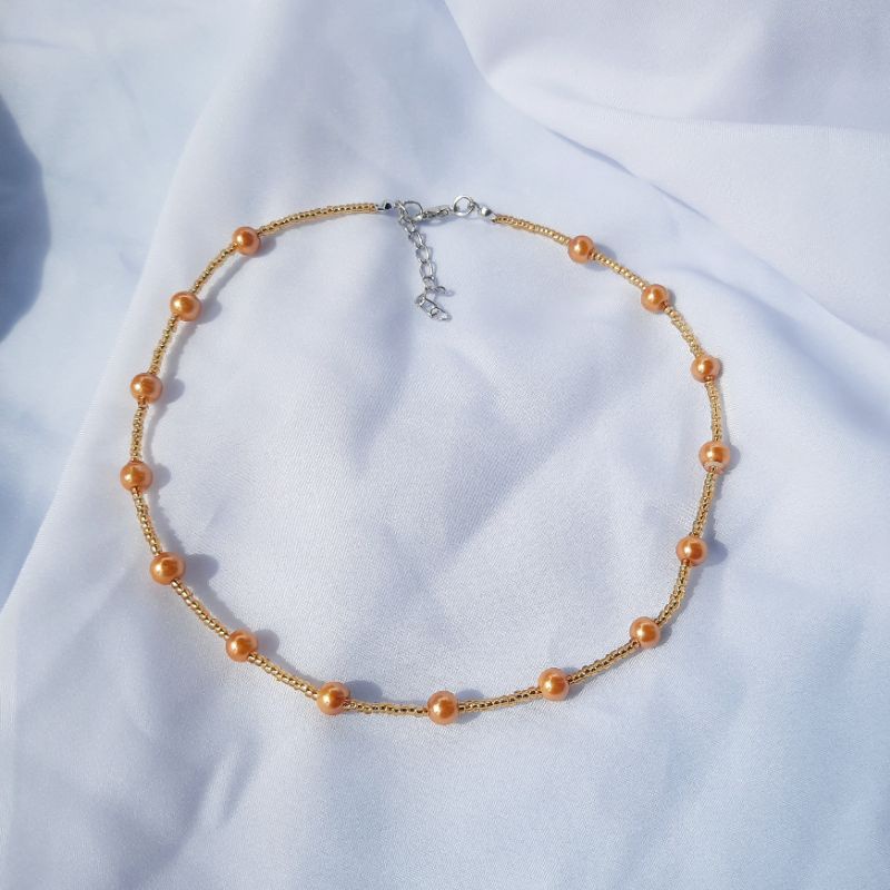 Gallerybijouterie - NORA Necklace | beads necklace | kalung manik-manik | kalung korea