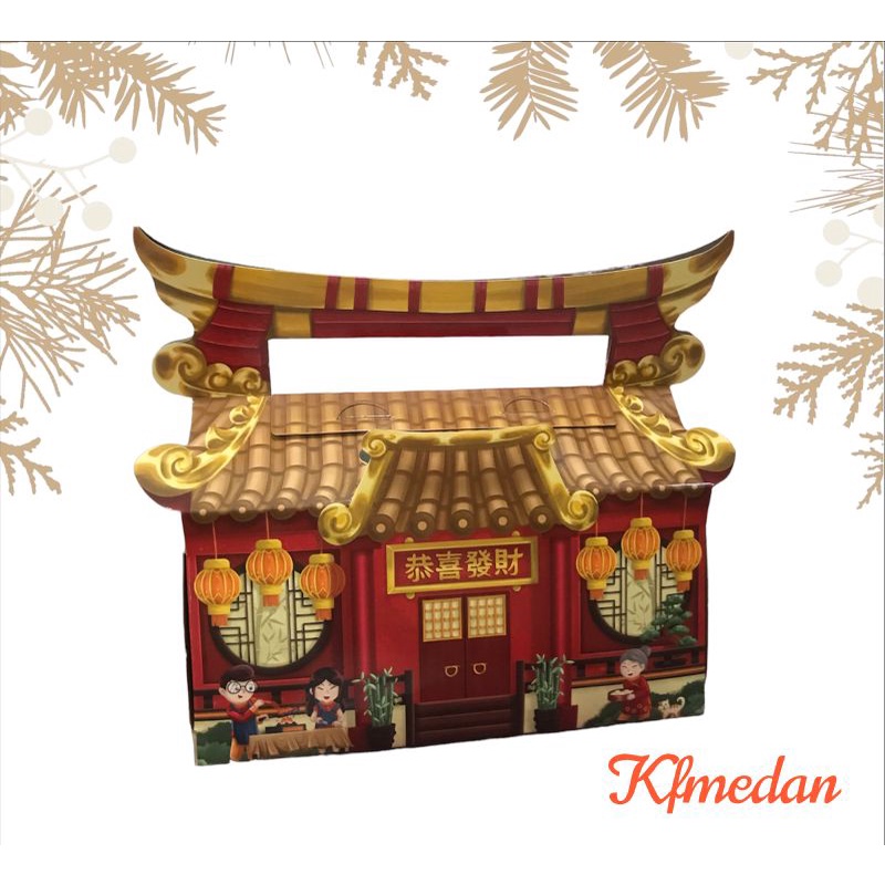 

Box Hampers Imlek Oriental House 27,5x9,2x13cm (per pcs)