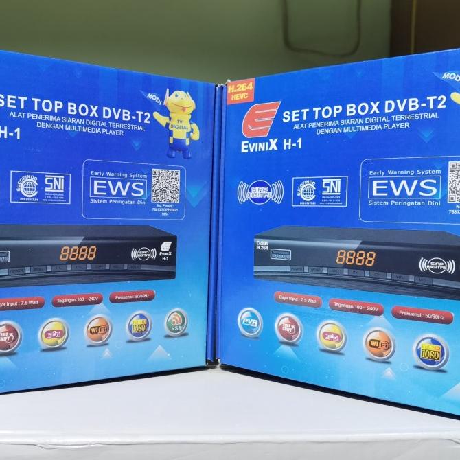 stb set top box tv digital Evinix H-1