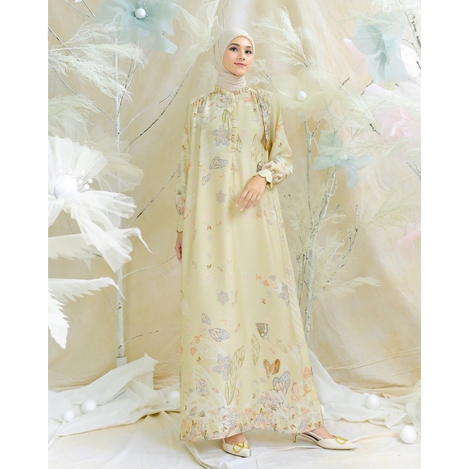 Papillion Dress Signature Series By Muda Official - Butter
