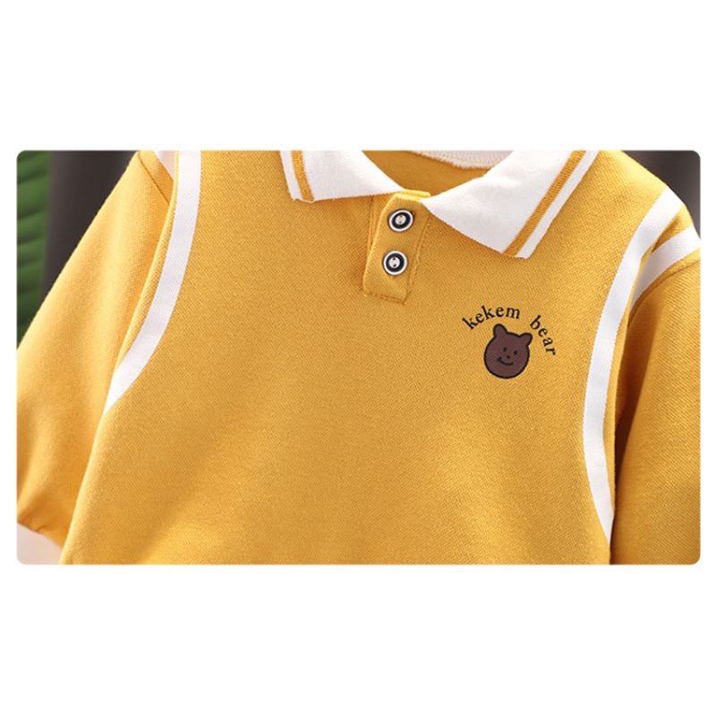 JUNE_COLLECTIONS SETELAN SET ANAK COWOK CEWEK HOODIE ANAK SWEATER ANAK LENGAN PANJANG CELANA ANAK OOTD ANAK LAKI-LAKI #703