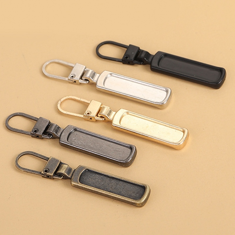 Diy Detachable Metal Zipper Puller/Kepala Sliders Zipper Pengganti Untuk Tas Pakaian/Aksesoris Jahit Kerajinan DIY