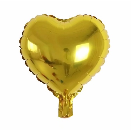 Balon Foil Love / Balon Foilbentuk Hati / Balon Foil 9,5 Inch / 25 Cm / Balon Pesta / Balon Dekorasi / Balon Ulang Tahun