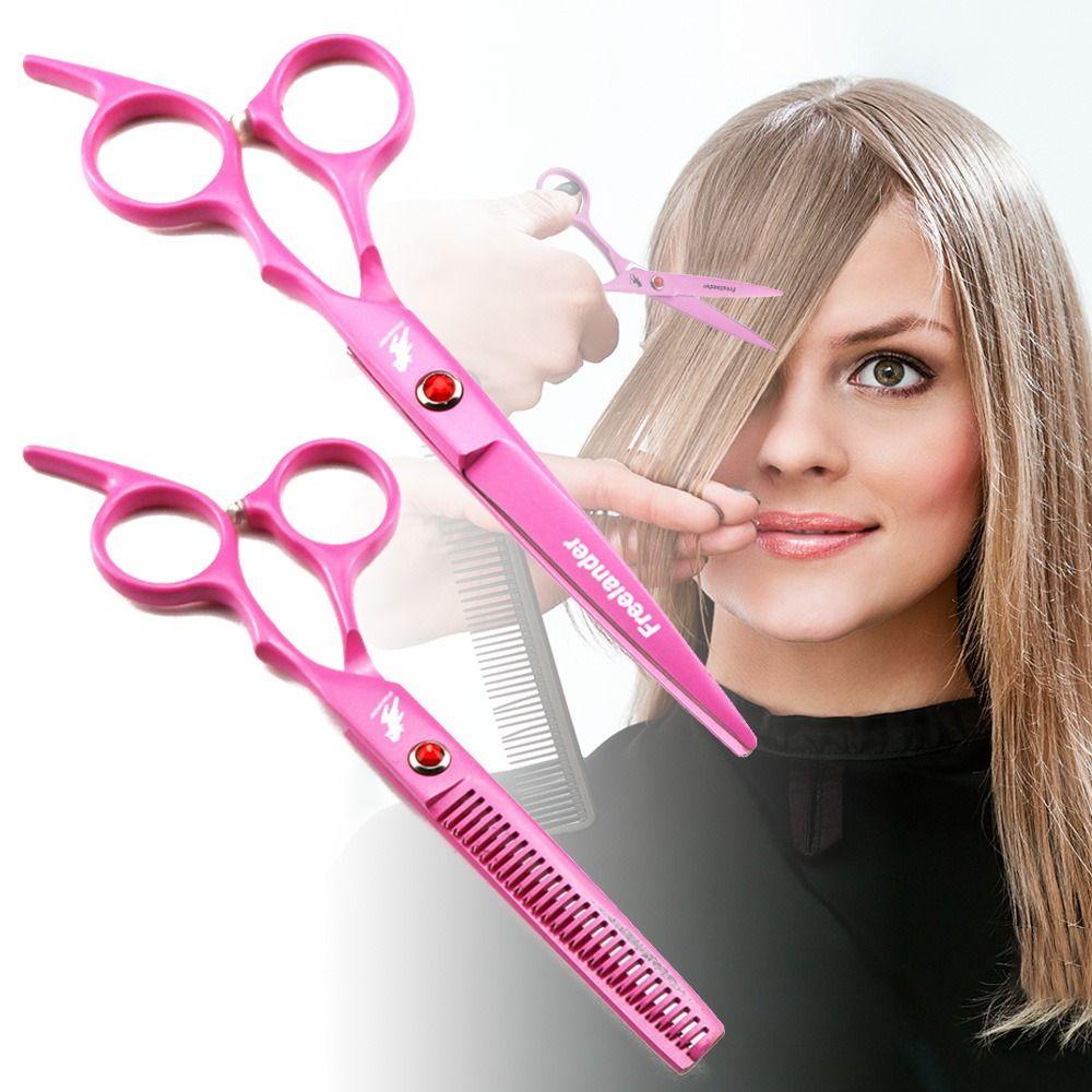 SUYO Gunting Pemotong Rambut High Quality Stainless Steel Hairdressing Shears Penipis