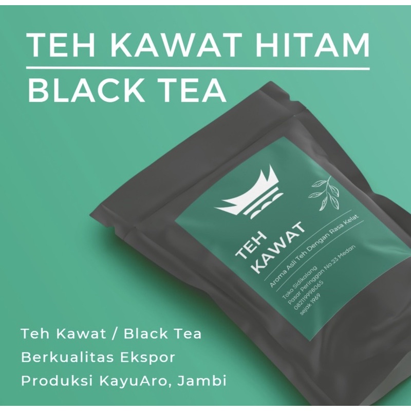 

Teh Kawat Hitam / Black Tea khas Indonesia Teh Asli