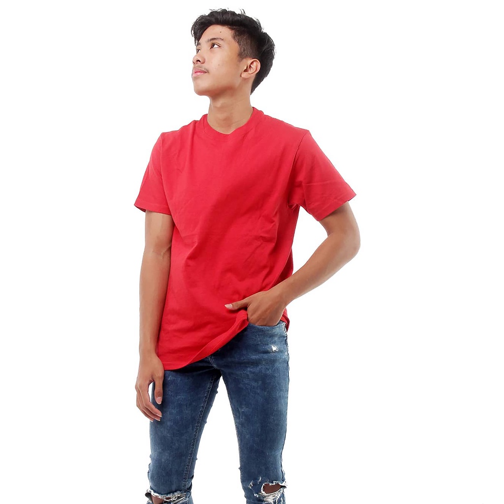 Kaos Polos Cotton Combed 24s - Merchcons Tshirt - Red