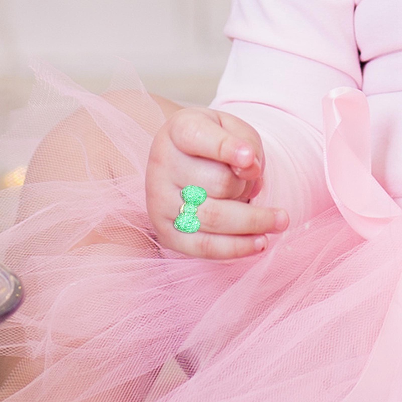 24pcs/set Cincin Kartun Anak Bunga Hewan Adjustable Alloy Kids Ring