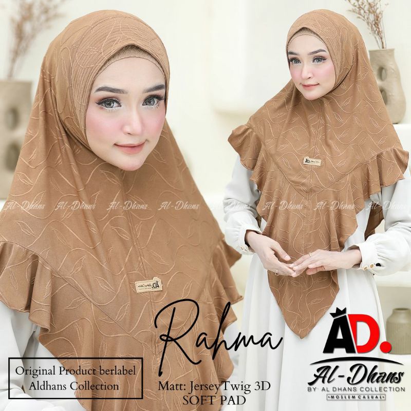 HIJAB INSTAN RAHMA BY AL DHANS COLLECTION