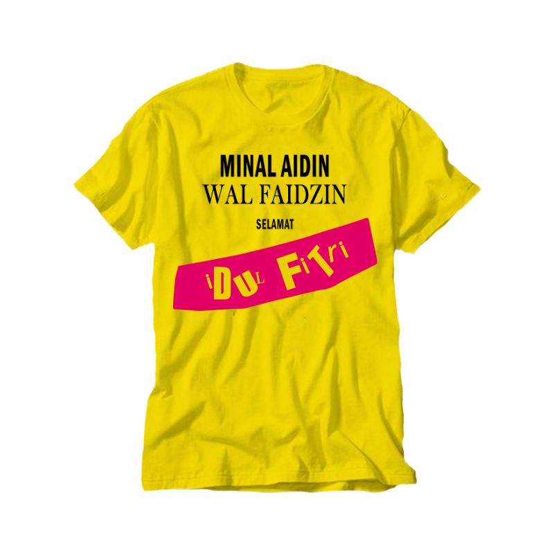 kaos idul fitri t-shirt idul fitri model sexpistol