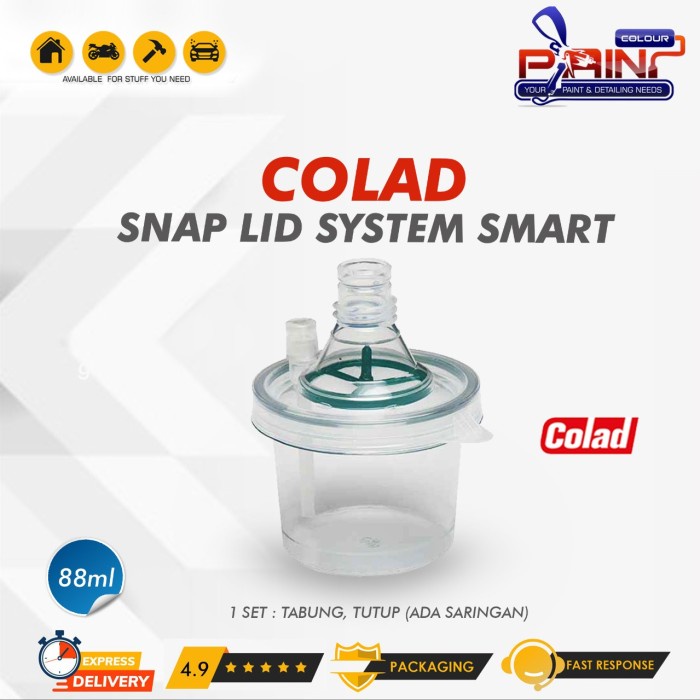 COLAD SNAP LID dan MIXING CUP 88 ML - Colad SET