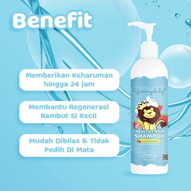 Yummys Baby Shampoo Serum Penumbuh Rambut Bayi YummysBaby