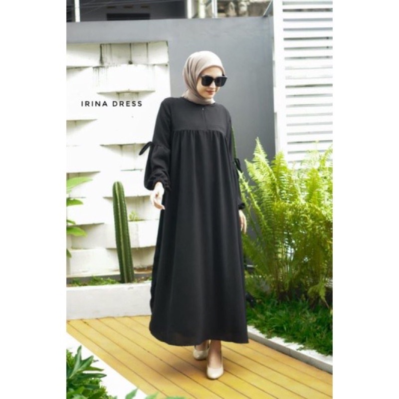 IRINA DRESS CRINCLE AIRFLOW | GAMIS | MIDI DRESS