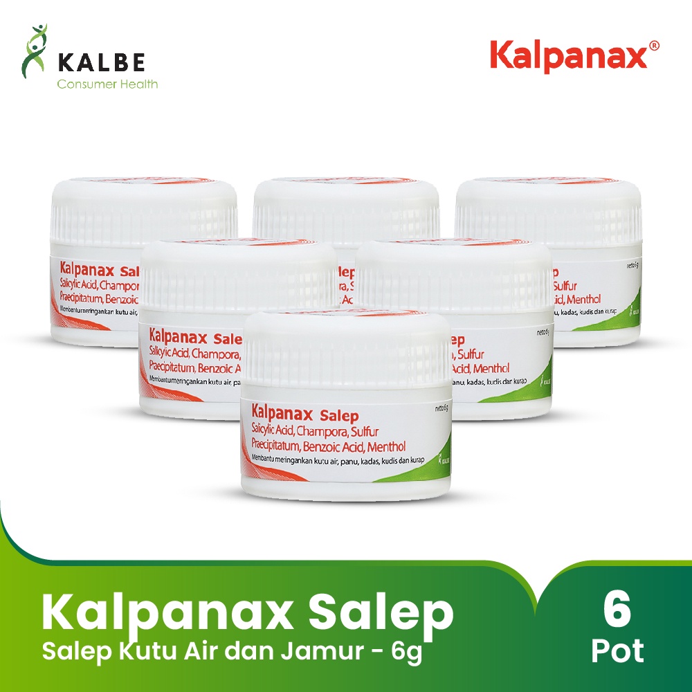 Kalpanax Salep 6gr Salep Kutu Air dan Jamur