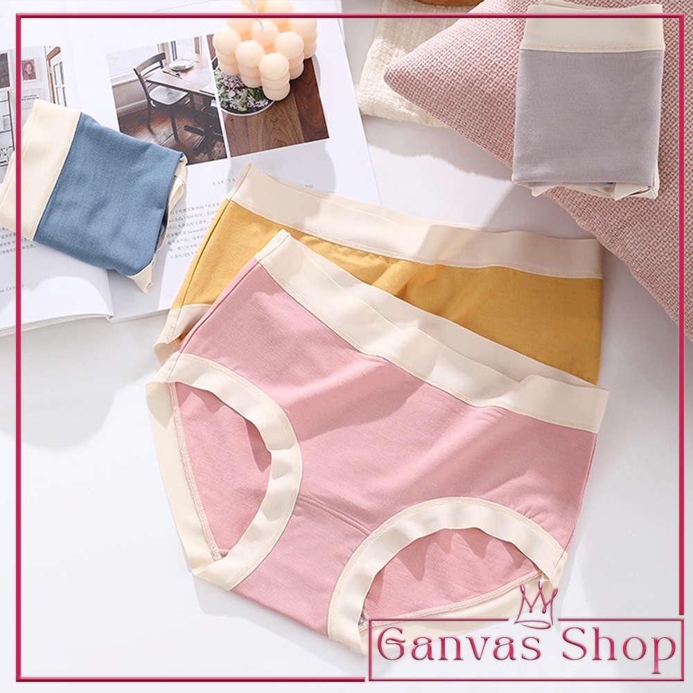 CD Wanita Katun Nilon Seamless Lembut Berpori