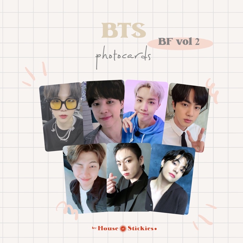 BTS Unofficial Photocard (Bf Selca Ed.) Vol 2