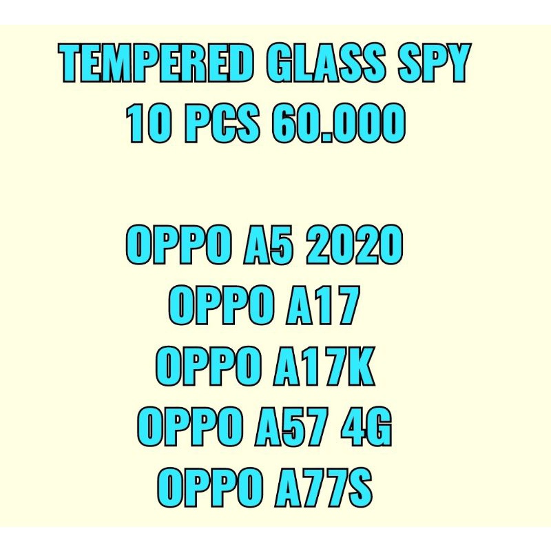 Tempered Glass Ceramic Matte Anti Spy Oppo A5 2020 / Oppo A16 / Oppo A16E / Oppo A16K / Oppo A17 / Oppo A17K / Oppo A57 4G / Oppo A77S / Oppo A3S / Oppo F9