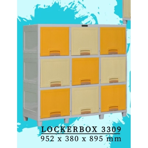 Locker Box LockerBox Lemari Container Napoly 3206 3309