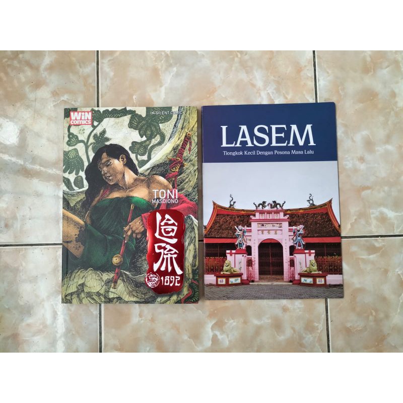 Komik Lao Sam 1892 + Buku Destinasi Pariwisata LASEM, Toni Masdiono