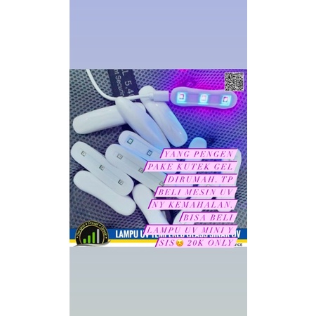 lampu uv nail art mini